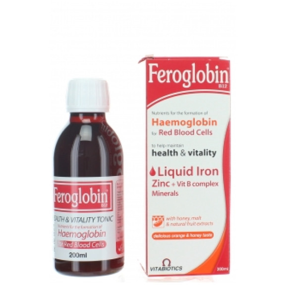 VITABIOTICS FEROGLOBIN B12 LIQUID 200ML